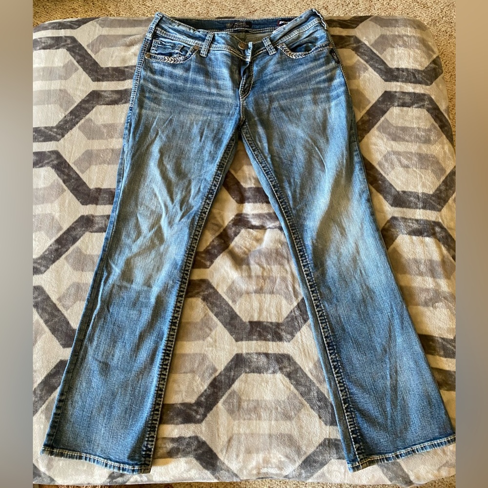 Silver Jeans Suki Mid Slim Boot Super Stretch